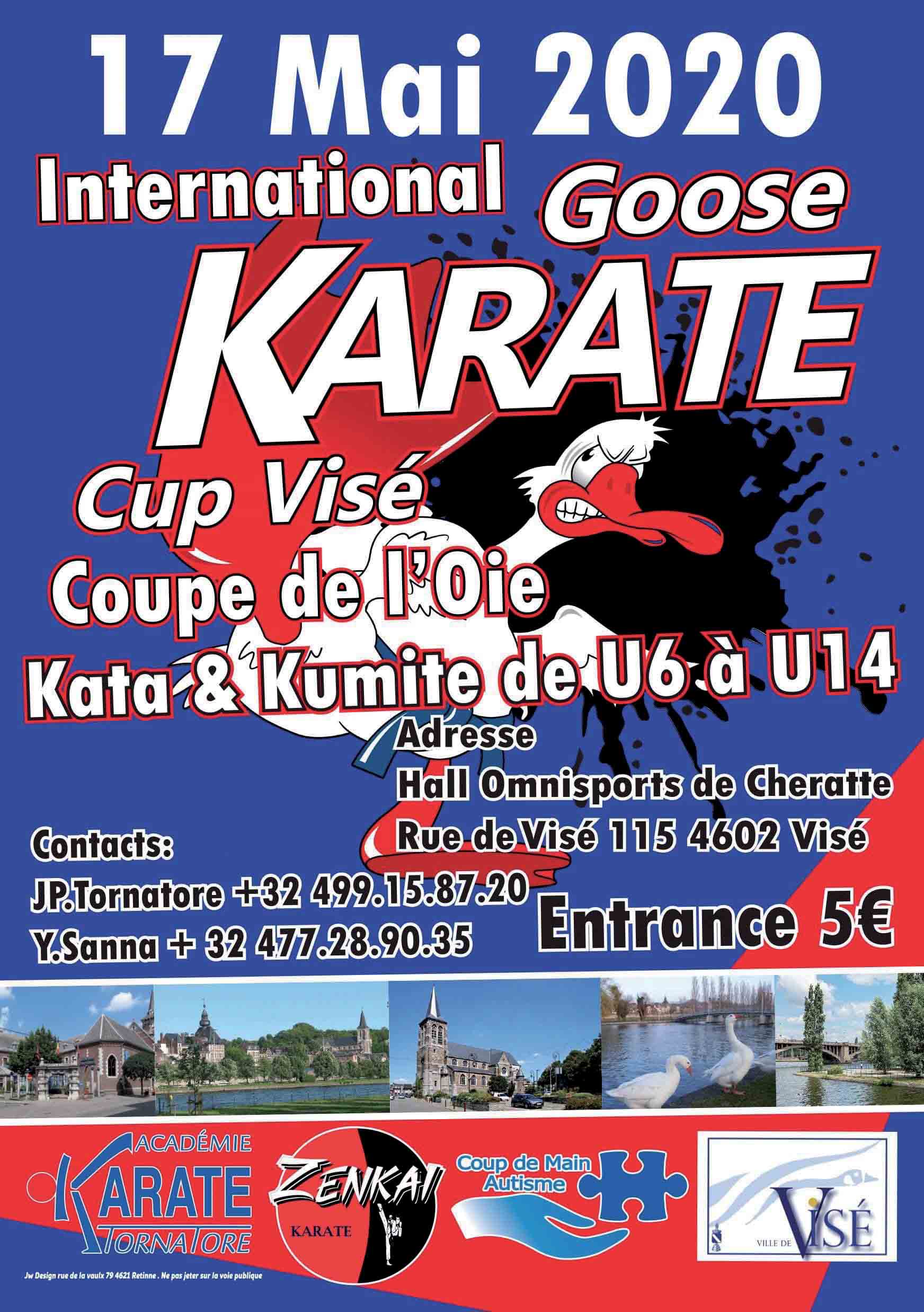 compétition internationale de Karaté à Visé !