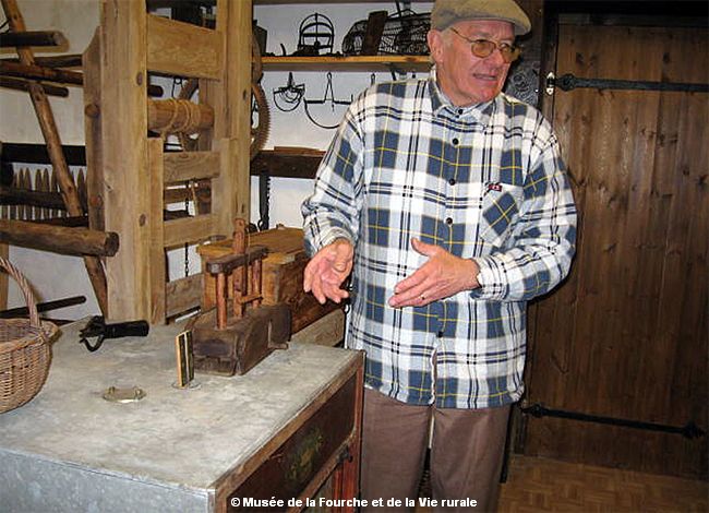 AU MUSéE DE LA FOURCHE…