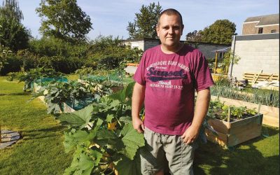 Potager hors sol à Lanaye : plus de 300 kg de légumes cette saison !