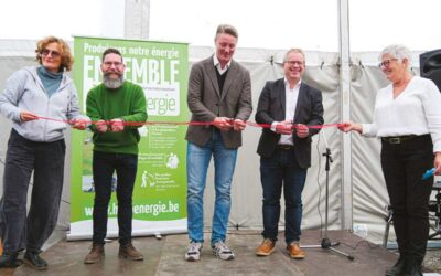La première éolienne citoyenne de la région liégeoise est en service