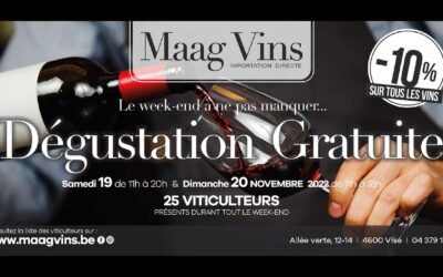 La dégustation de l’année à ne pas rater !