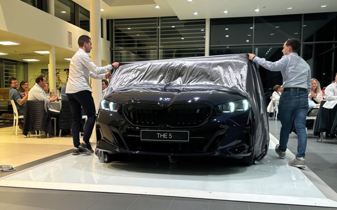 Une Soirée Éblouissante au Garage Genet pour le Lancement de la Nouvelle Série 5 de BMW