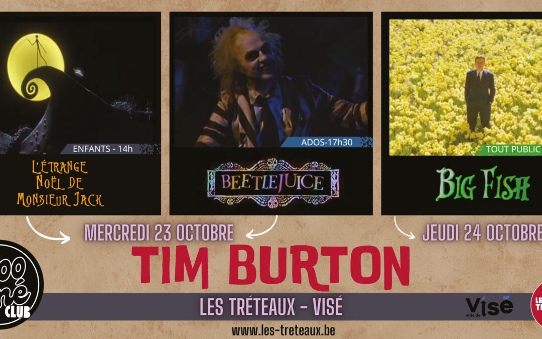 Visé fait son cinéma : 1ère édition du ciné-club autour de Tim Burton