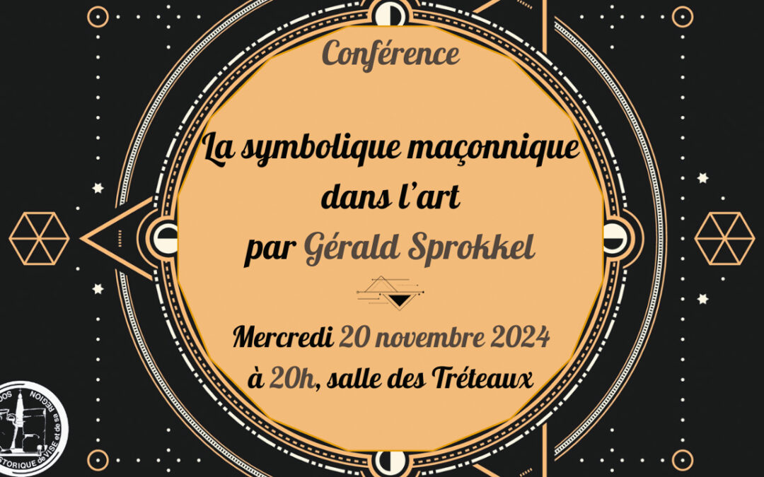 Conférence :  » La symbolique maçonnique dans l’art « 