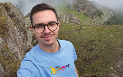 Louis Malmendier porte les couleurs de Visé au sommet du Machu Picchu