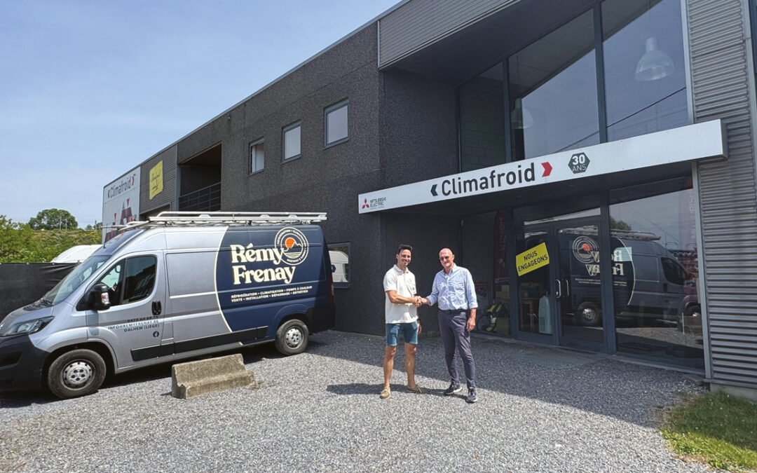 Fusion stratégique à Visé : Rémy Frenay reprend Climafroid, acteur historique du HVAC (heating, ventilation and air-conditioning)