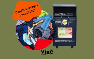 Visé – Collecte des textiles
