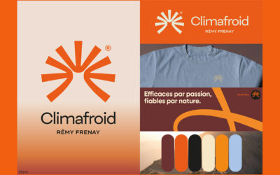 Rémy Frenay SRL et Climafroid SA dévoilent leur nouvelle identité visuelle