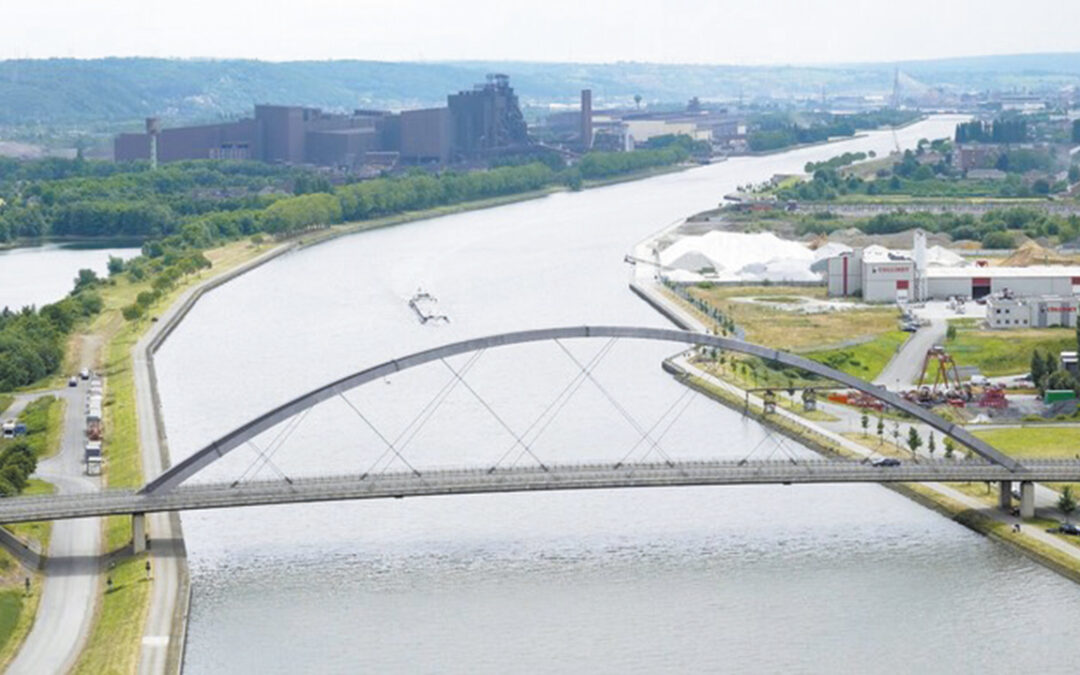 Relèvement du pont de Hermalle-sous-Argenteau