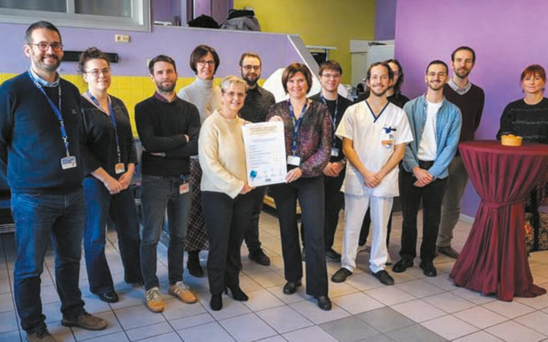 Un label durable pour le labo de la Clinique CHC Hermalle
