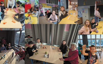 Un projet créatif et intergénérationnel à l’école fondamentale communale de Heure-le-Romain L’Ecole en Coul’Heure