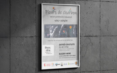 Exposition « Fleurs de charbon » de l’artiste visétois Michel Born à Blegny-Mine