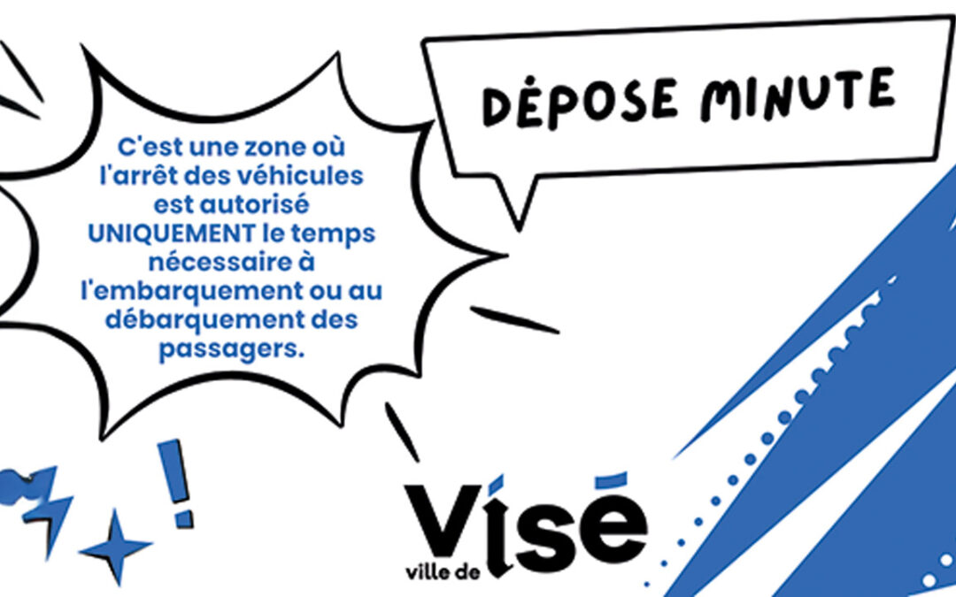 Nouveau !!! Le dépose-minute aux abords des écoles