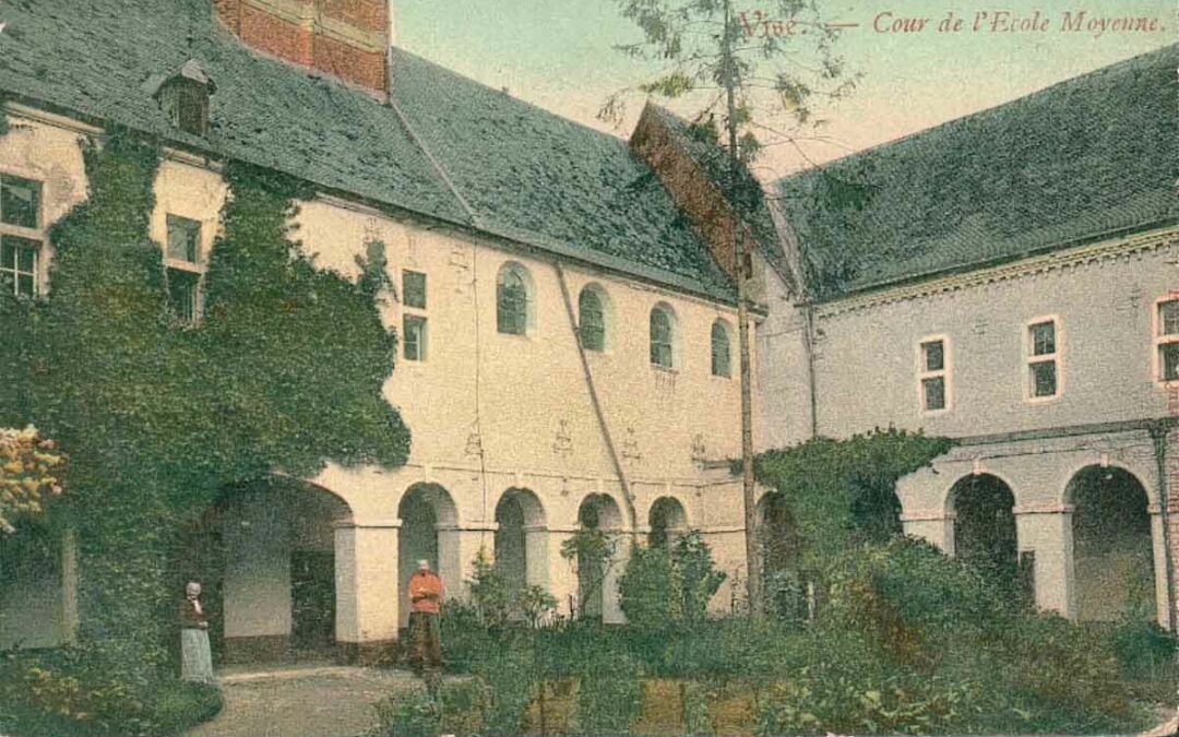 Le cloître du centre culturel de Visé est en cours de rénovation