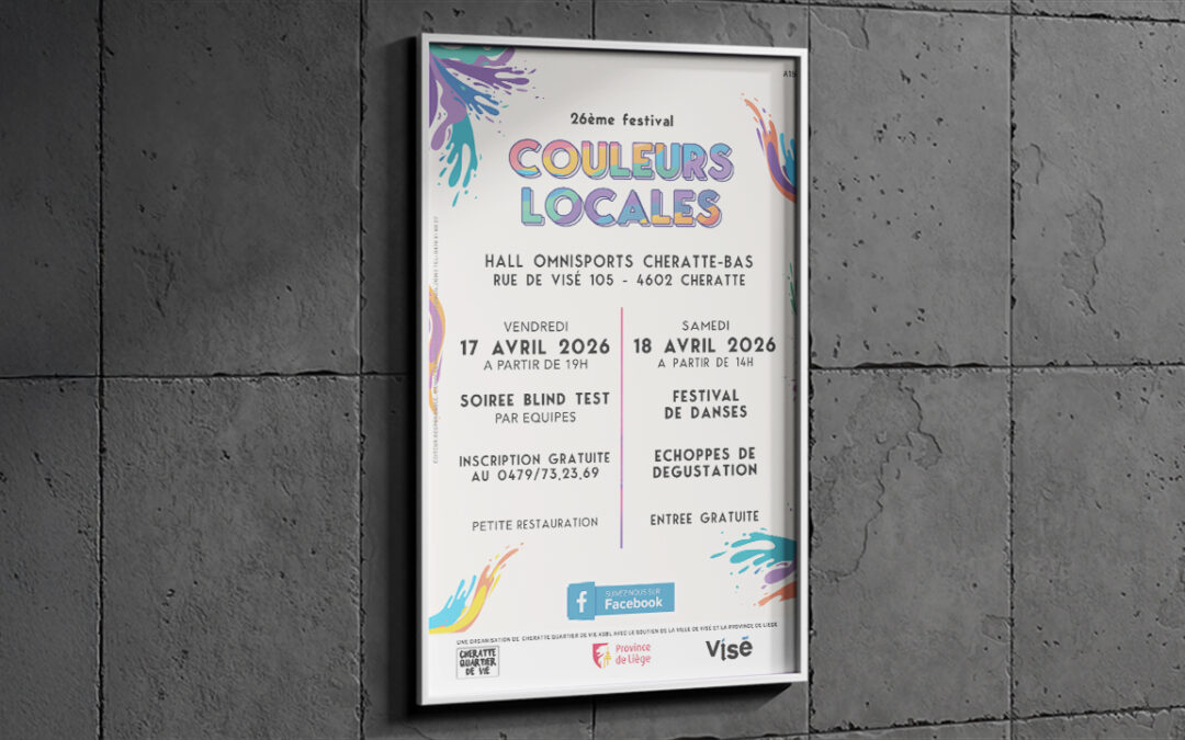 Avec le printemps, revoici Couleurs Locales