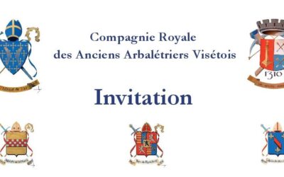 La Compagnie Royale des Anciens Arbalétriers Visétois célébrera la Saint-Georges, le 26 avril 2026
