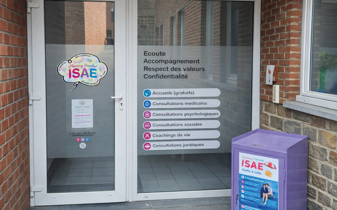 Le Centre de planning familial R&M déménage et devient ISAE !