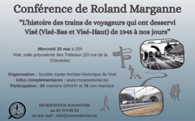 Conférence sur« L’histoire des trains de voyageurs qui ont desservi Visé de 1945 à nos jours »