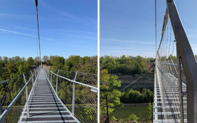 La Basse-Meuse s’offre un nouveau joyau suspendu : la passerelle de Caster, déjà incontournable