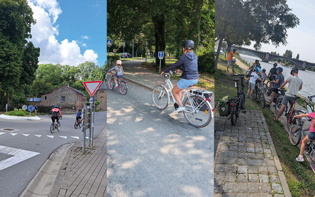 Chantiers des ponts du canal Albert : une formation gratuite pour aider les familles à se déplacer à vélo en toute sécurité 