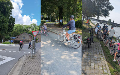 Chantiers des ponts du canal Albert : une formation gratuite pour aider les familles à se déplacer à vélo en toute sécurité 