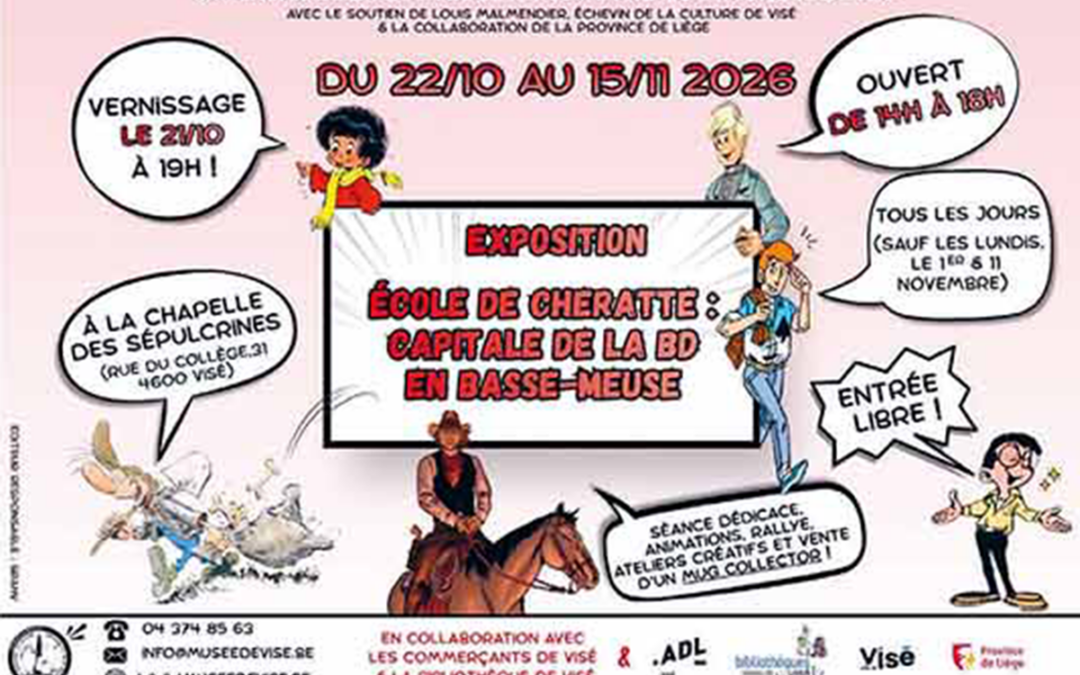 Exposition « Cheratte, capitale de la BD en Basse-Meuse »
